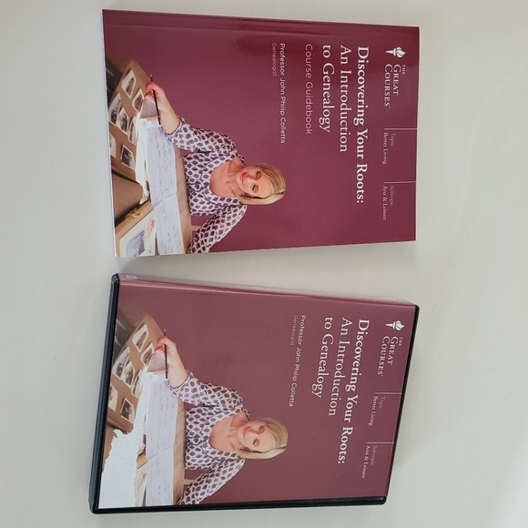 THE GREAT COURSES Discovering Your Roots An Introduction to Genealogy CDs & Book - Picture 15 of 16